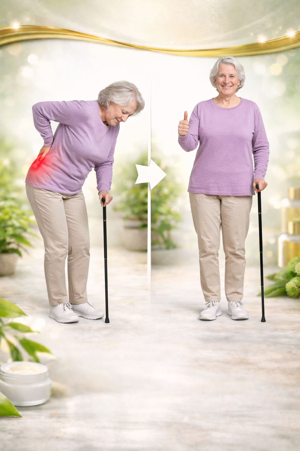 قبل وبعد علاج الظهر